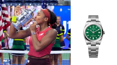 coco gauf rolex|coco gauff rolex watch.